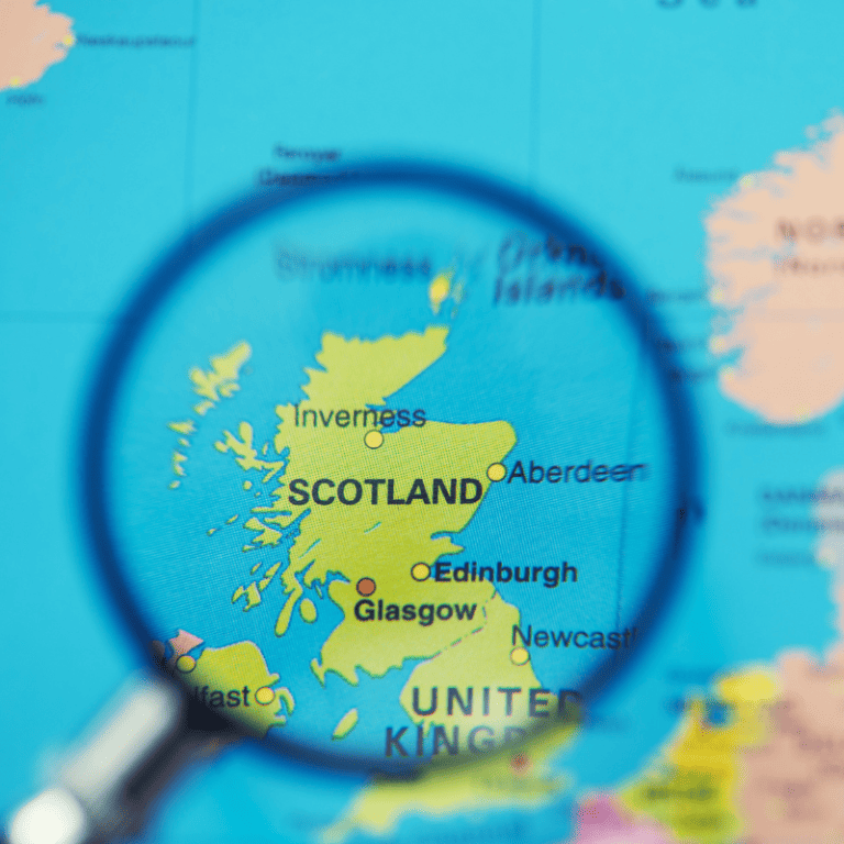 Scotland map