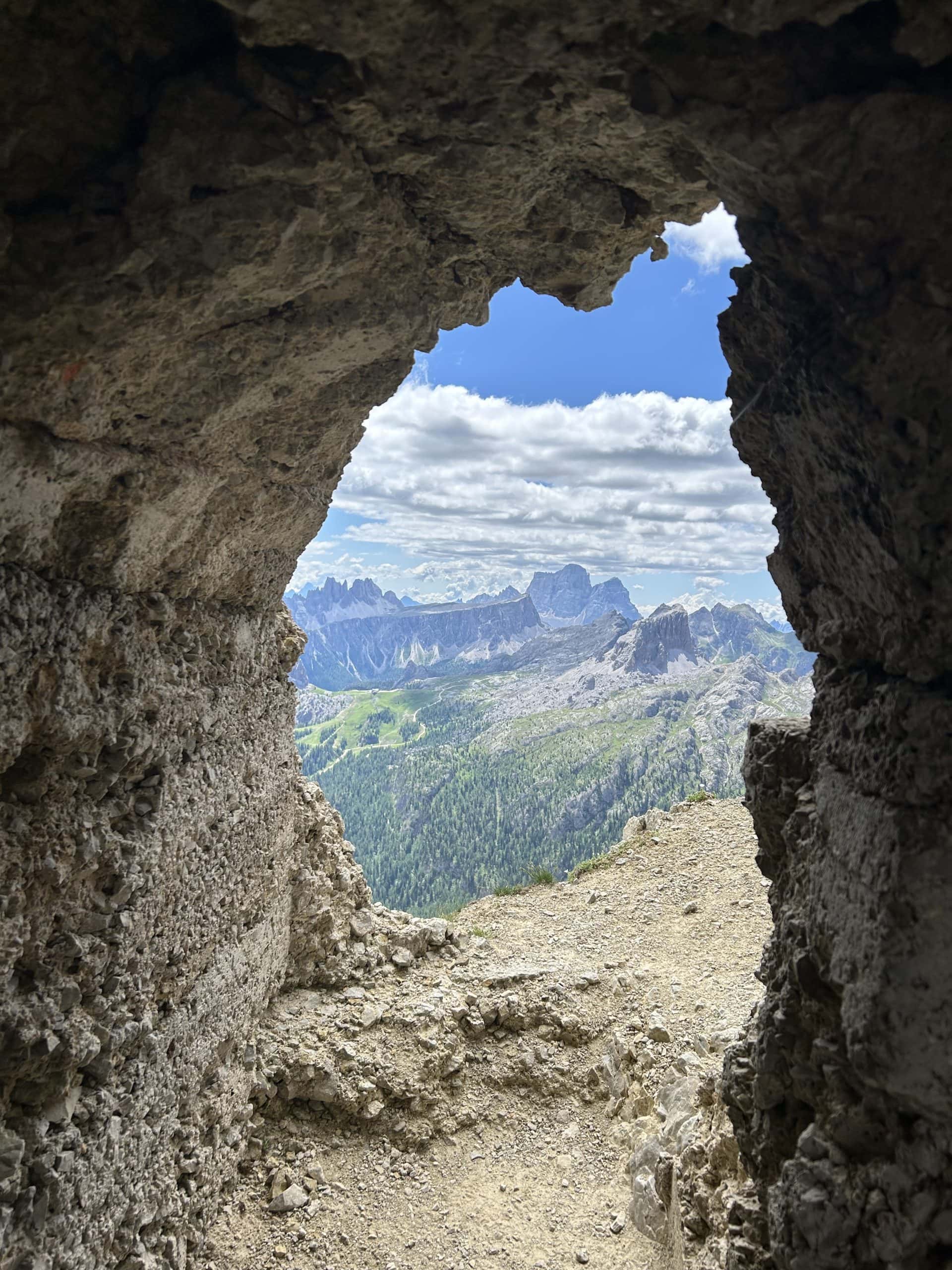 WW1 Tunnel Dolomites