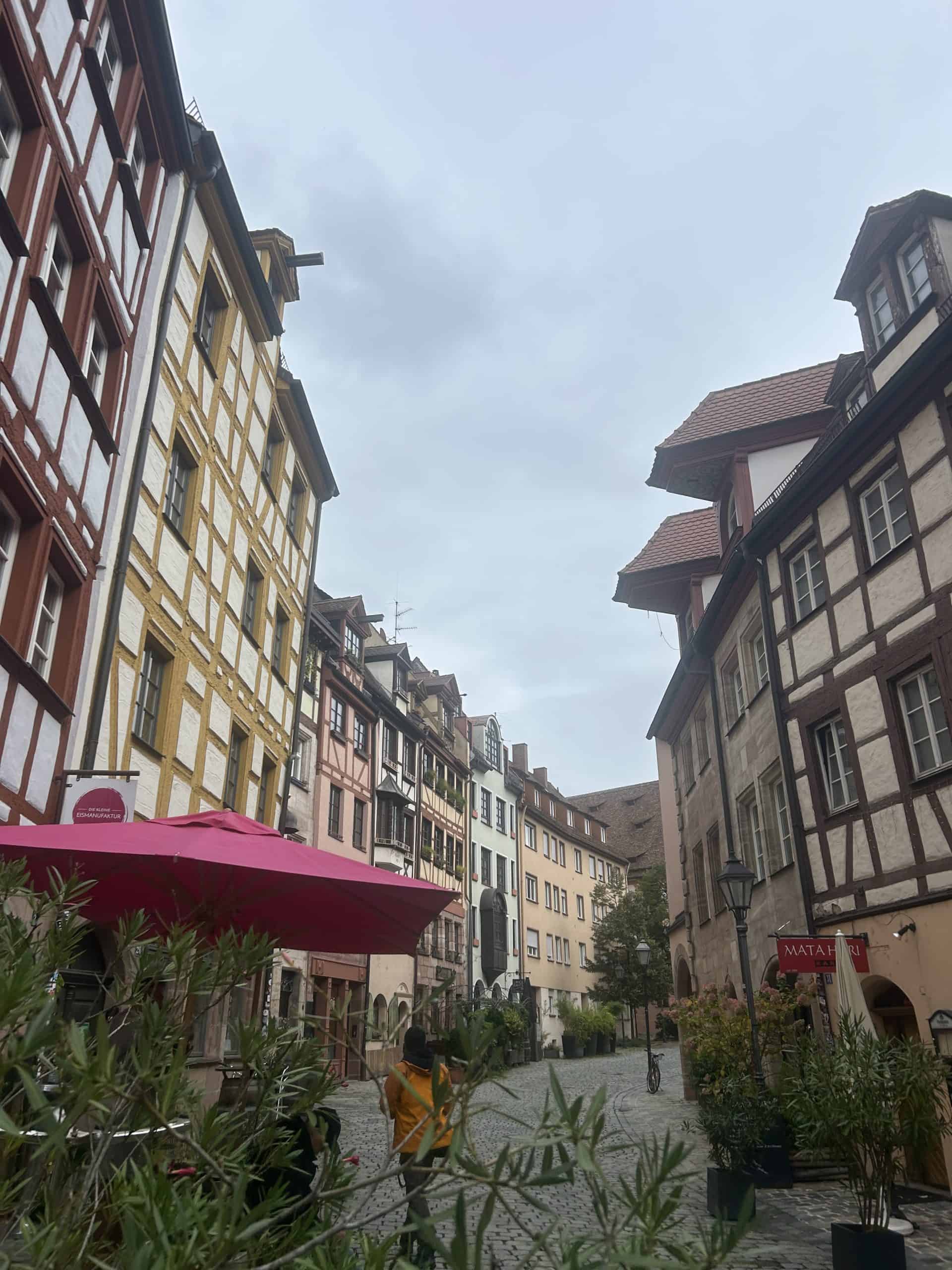 Downtown Nuremberg Germany